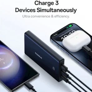 Батарея універсальна Baseus PicoGo 10000mAh 20W Black (P10076801123-00)