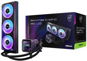 Система рідинного охолодження AsRock Phantom Gaming 360 LCD (PHANTOM GAMING 360 LCD)