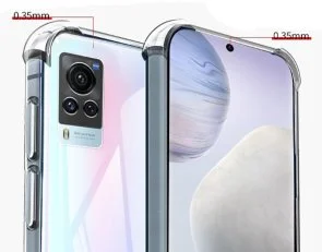 Фото: Чохол BeCover for Vivo X60 Pro - Anti-Shock Clear (711788) № 3 | KTC