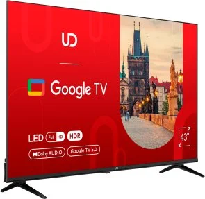 Фото: Телевізор LED UD 43GFC5210 (Google TV, Wi-Fi, 1920x1080) № 2 | KTC