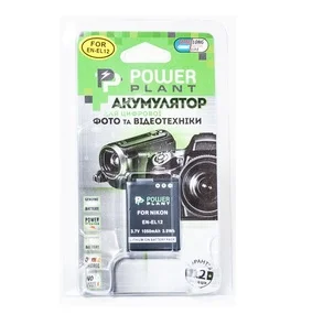 Фото: Aкумулятор PowerPlant Nikon EN-EL12 № 2 | KTC