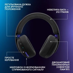 Гарнітура Logitech G325 Lightspeed Black (981-001524)