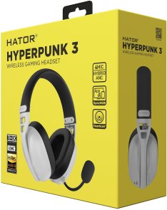 Гарнітура Hator Hyperpunk 3 Wireless White (ESH16)