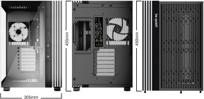 Корпус be quiet! Light Base 600 LX Black with window (BGW67)