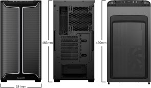 Корпус be quiet! Pure Base 501 DX Black with window (BGW76)