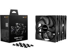 Фото: Кулер be quiet! Pure Wings 3 140mm PWM Black 3pcs (BL139) № 3 | KTC