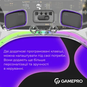 Фото: Геймпад GamePro GPX13T Transparent № 9 | KTC