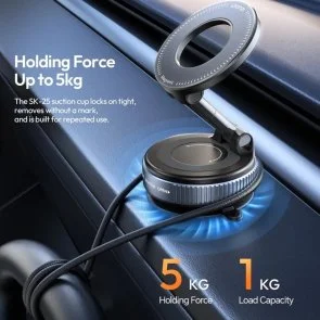 Фото: Універсальний тримач Ulanzi SK-25 Mobile PhoneSuction Cup Holder (S003) № 5 | KTC