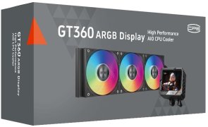 Система рідинного охолодження PCCooler GT360M ARGB Display BK (GT360M-BKAWXX-GL)