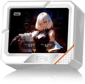 Фото: Система рідинного охолодження PCCooler GT360M ARGB Display WH (GT360M-WHAWXX-GL) № 4 | KTC
