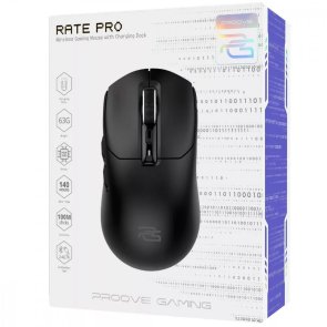 Миша Proove Rate Pro with Charging Dock WL/BT/USB Black (WMRPCD022001)