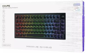 Клавіатура, Proove Gaming Coupe Huano Kobe WL/BT/USB, Black ( Gaming )
