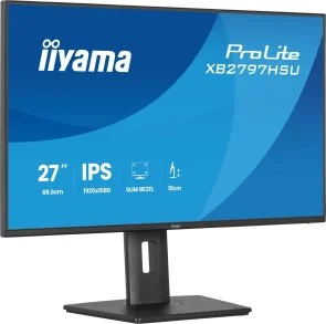Фото: Монітор iiyama ProLite XB2797HSU-B1 Black - 27" IPS / 1920×1080 / 120 Гц / Adaptive Sync / Pivot / HAS № 3 | KTC