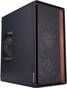 Корпус 1stPlayer WD1-BK-3F1 Black