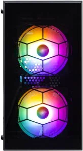 Фото: Корпус 1stPlayer X1-BK-3F1-PS-600FK 600W Black with window (X1-BK-3F1-PS-600FK-EU) № 3 | KTC
