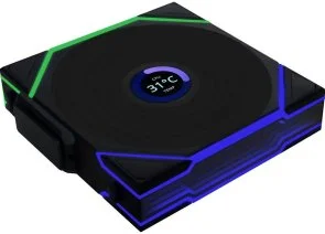 Фото: Кулер Lian-Li Uni Fan TL 120 LCD Wireless Black (G99.12TLLCD1W1B.00) № 3 | KTC
