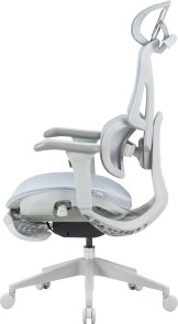 Крісло OfficePro Elite OC950GLB Gray/Light Blue