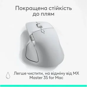Фото: Миша Logitech MX Master 4 for Mac White Silver (910-007576) № 9 | KTC