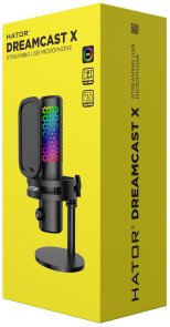 Мікрофон Hator Dreamcast X RGB Black (ESS10)