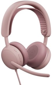  Гарнітура Logitech Zone Wired 2 Rose (981-001620)