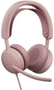 Фото: Гарнітура Logitech Zone Wired 2 Rose (981-001620) № 3 | KTC