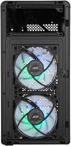 Корпус 2E Credo Plus V350BG Black with window (2E-V350BG)