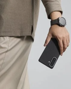 Фото: Чохол Pitaka for Samsung S26 Plus - Edge Ultra-Slim Classic Twill 600D Black/Grey (KS2601S) № 10 | KTC