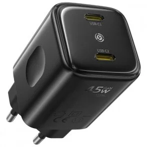 Фото: Зарядний пристрій Baseus PicoGo AN13 45W Black with Type-C/Type-C (E0121F00) № 3 | KTC