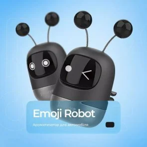 Фото: Автомобільний ароматизатор Proove Emoji Robot lovely № 2 | KTC