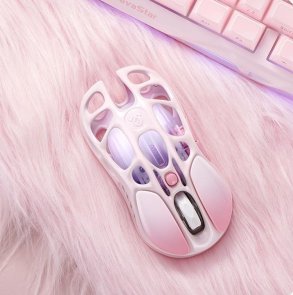 Миша Gravastar Mercury M1 Pro Magnesium Alloy Body BT/WL/USB Sakura Pink (GRAVASTARM1PRO_PNK)