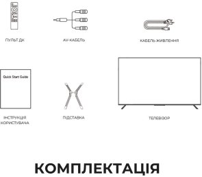 Телевізор MiniLED Dreame Aura 55S100 (Smart TV, Wi-Fi, 3840x2160)