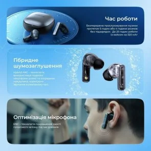 Фото: Навушники Proove NoLimit APP White/Silver (TWNL0001AP26) № 3 | KTC