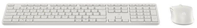 Комплект клавіатура+миша HP 490C Wireless White (BE1M5AA)