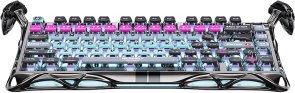 Клавіатура Gravastar Mercury V75 Pro 80key GravaStar x Gateron Magnetic Jade Gaming USB Cyberpunk
