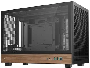 Фото: Корпус Deepcool CH260 Wood Black with window (R-CH260-BKNWM0-G-1) № 2 | KTC