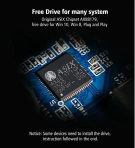 Фото: Мережева карта UGREEN Gigabit Ethernet (UGR-20256) № 3 | KTC
