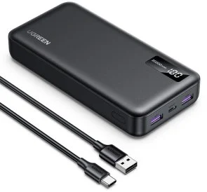 Фото: Батарея універсальна UGREEN PB312 20000mAh 22.5W Black (UGR-25683) № 4 | KTC