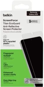 Фото: Захисне скло Belkin for Samsung Galaxy S26 - Titan EcoGuard 1 Pack (OVB078HQ) № 5 | KTC