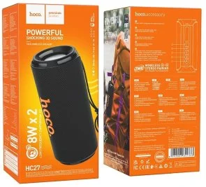 Фото: Портативна колонка Hoco HC27 Soundful Sports Black (6942007641333) № 3 | KTC