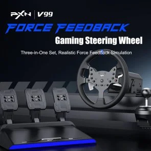 Фото: Кермо PXN V99 Bundle for PS4/XBOX/Xbox Series X/S/PC (PXN-V99 EU) № 15 | KTC