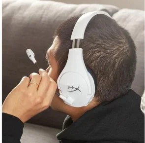 Фото: Гарнітура HyperX Cloud Stinger Core for PS5/PS4 White/Blue (4P5J1AA) № 14 | KTC
