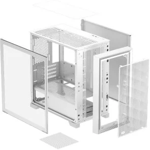 Фото: Корпус PCCooler C3D310 White with window (C3D310-WHP0-GL) № 4 | KTC