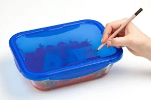 Фото: Форма Pyrex CK GO 21x21x8cm 1.9L Clear/Blue (286PG00) № 9 | KTC
