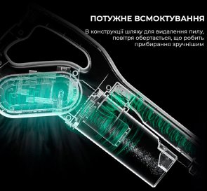 Дротовий пилосос DEERMA Stick Vacuum Cleaner Cord White (DX700 White)