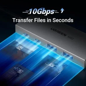 Фото: USB-хаб UGREEN CM480 4in1 Space Gray (30758) № 3 | KTC