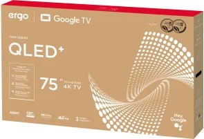Фото: Телевізор QLED Ergo 75JUQ7500 (Google TV, Wi-Fi, 3840x2160) № 11 | KTC