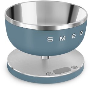 Ваги кухонні Smeg Collezione Aesthetic Matt Storm Blue (KSC01SBMWW)
