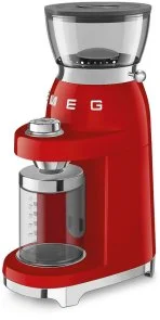 Фото: Кавомолка Smeg Style Aesthetic Red (CGF03RDEU) № 2 | KTC