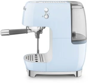 Фото: Ріжкова кавоварка Smeg Style Aesthetic Pastel Blue Glossy Finishing (ECF03PBEU) № 6 | KTC