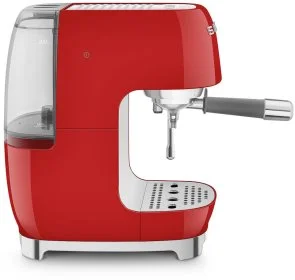 Фото: Ріжкова кавоварка Smeg Style Aesthetic Red Glossy Finishing (ECF03RDEU) № 5 | KTC